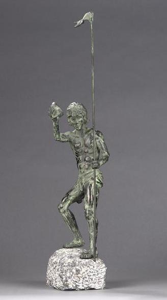 bronzen beeld
