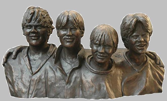 bronzen beeld