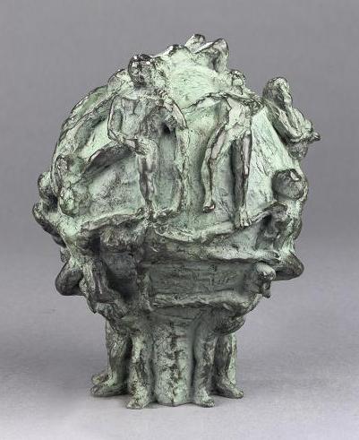bronzen beeld