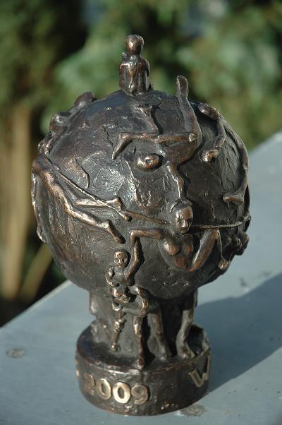 bronzen beeld