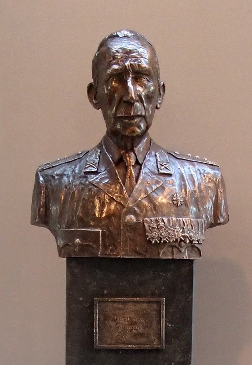 bronzen beeld Generaal Meines