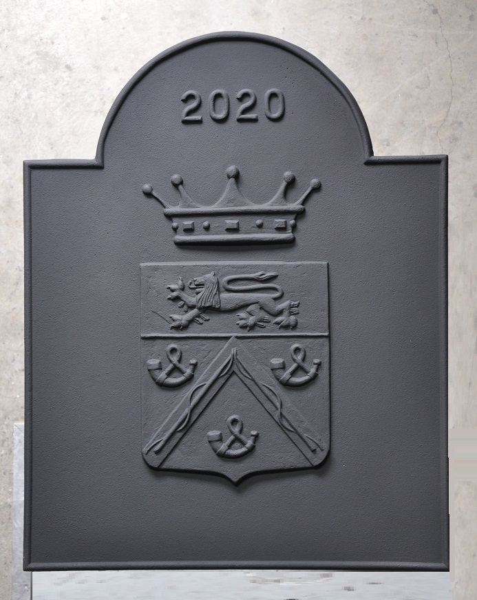 gietijzeren haardplaat